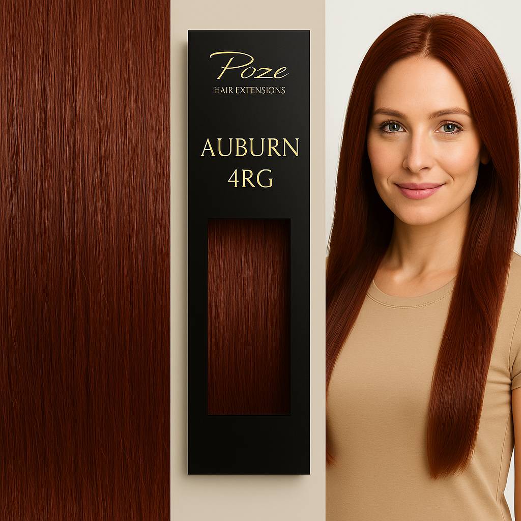 Keratin / Nail Hair Standard - 4RG Auburn